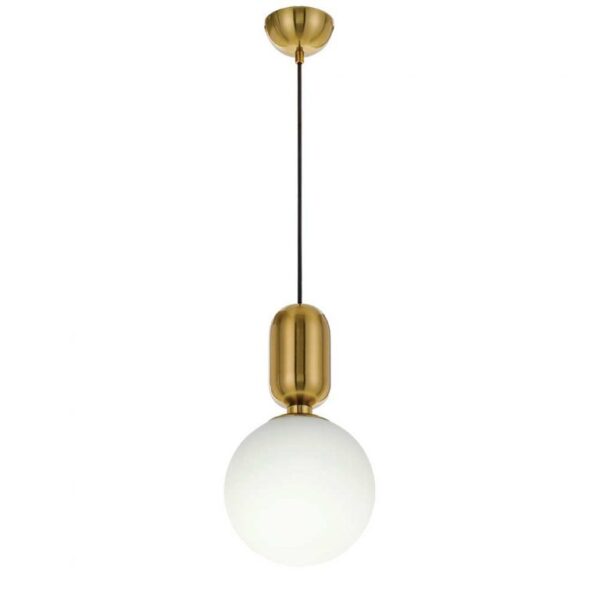 P331 - Nordic-Influence Glass Uniform Light