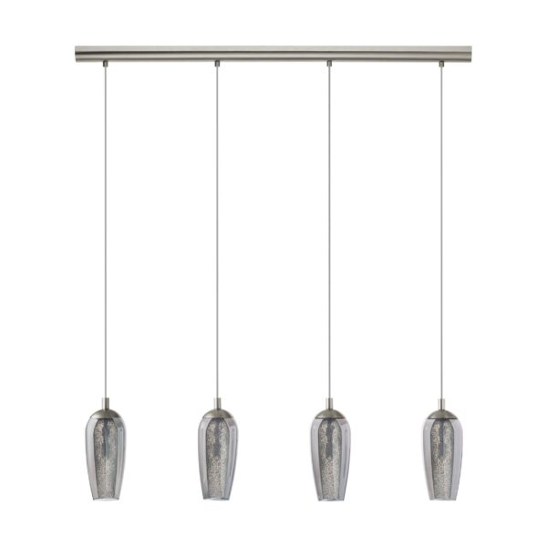 P205 - Classy Glass & Nickel Light - Image 2