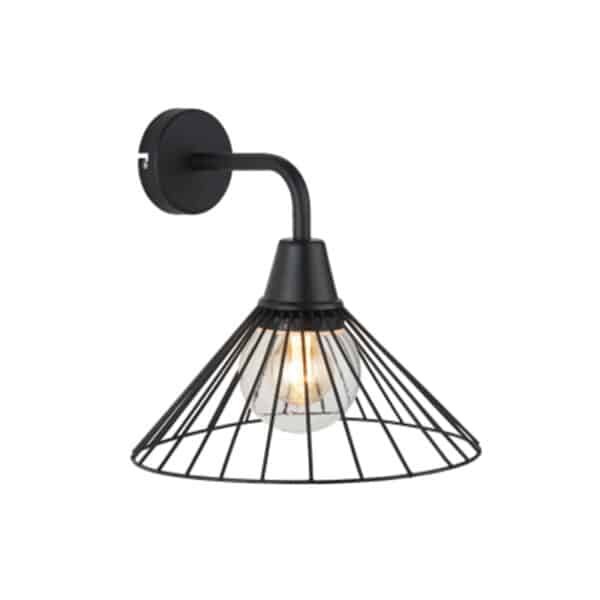 EX147 - Vintage Steel Cage Wall Light