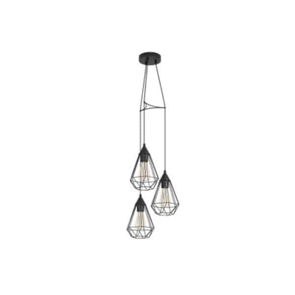 P68 - Geometric Cage Pendant - Image 2