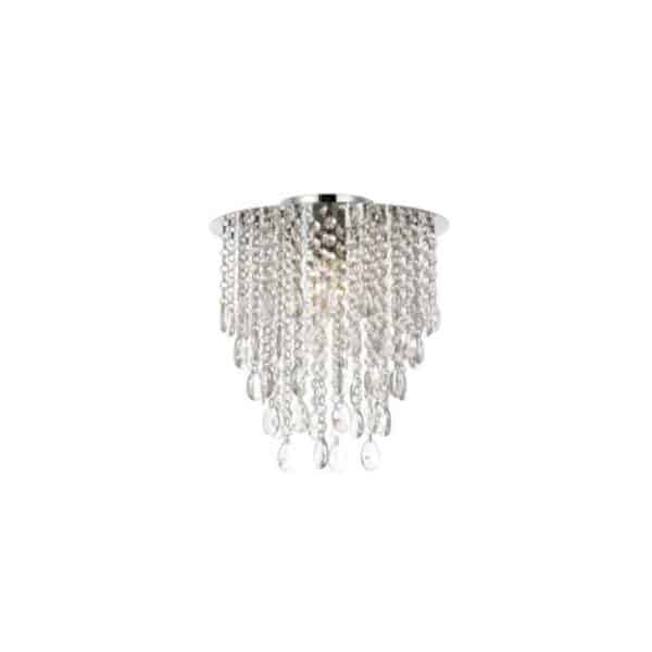 BF83 - Ornate Acrylic Pendant Cluster Batten Fix