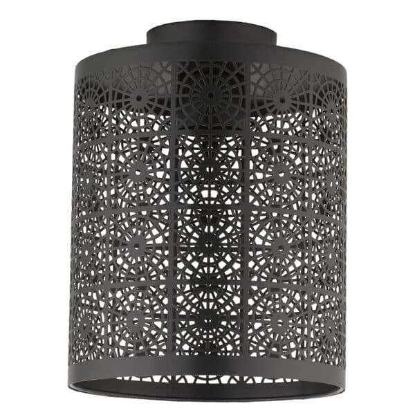 BF78 - Moroccan-Inspired Brushed Steel Shade - Image 2
