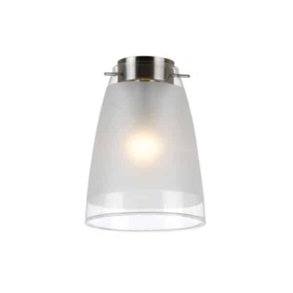 BF6 - Bell-Shaped Frosted Glass Fitting