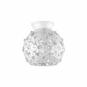 BF79 - Glossy White Flower Petal Fitting